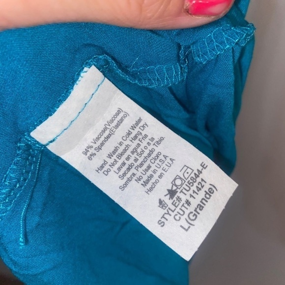 NWT West Kei Beaded top L - Picture 7 of 8